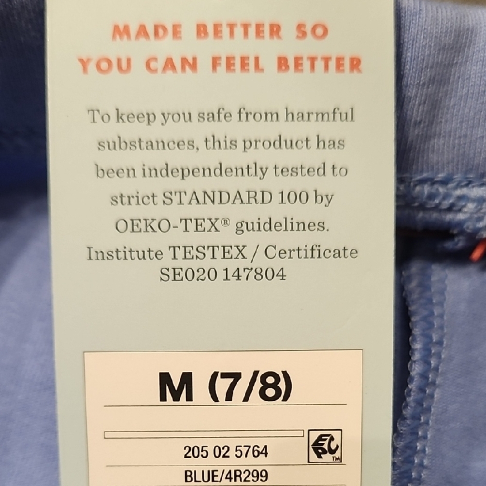 Cat & Jack Periwinkle Leggings with Elastic Waistband. CLEARANCE - Picture 8 of 8